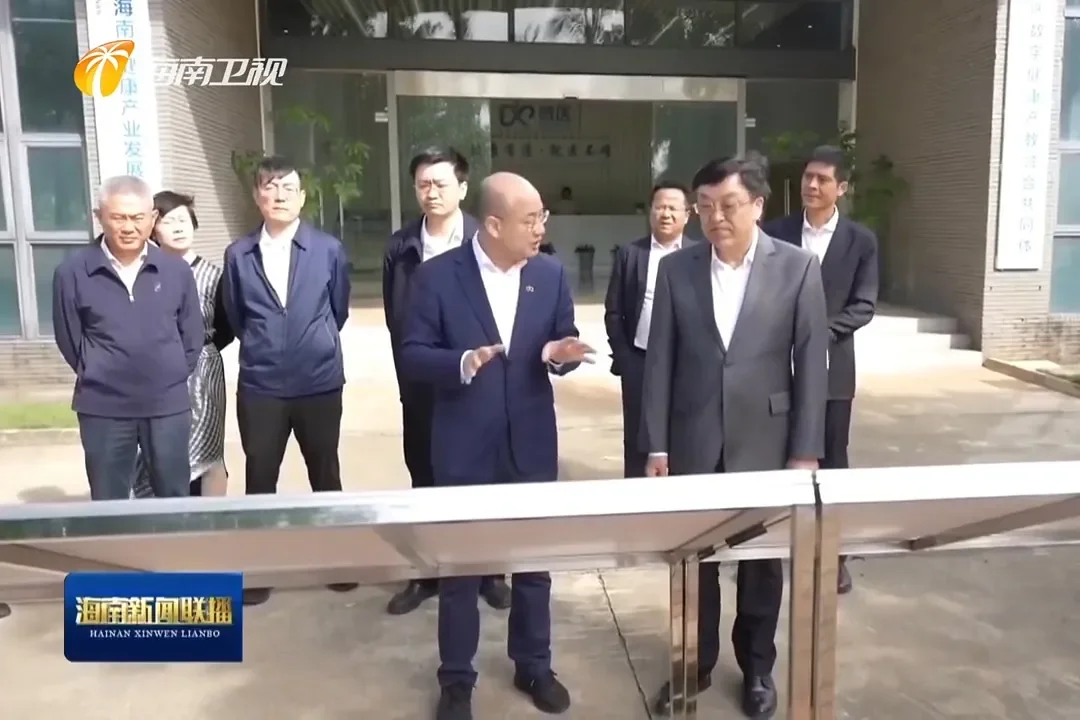 海南日报 | 冯飞在澄迈县调研：构建产业创新生态，激发企业创新活力，努力把创新优势转化为发展优势
