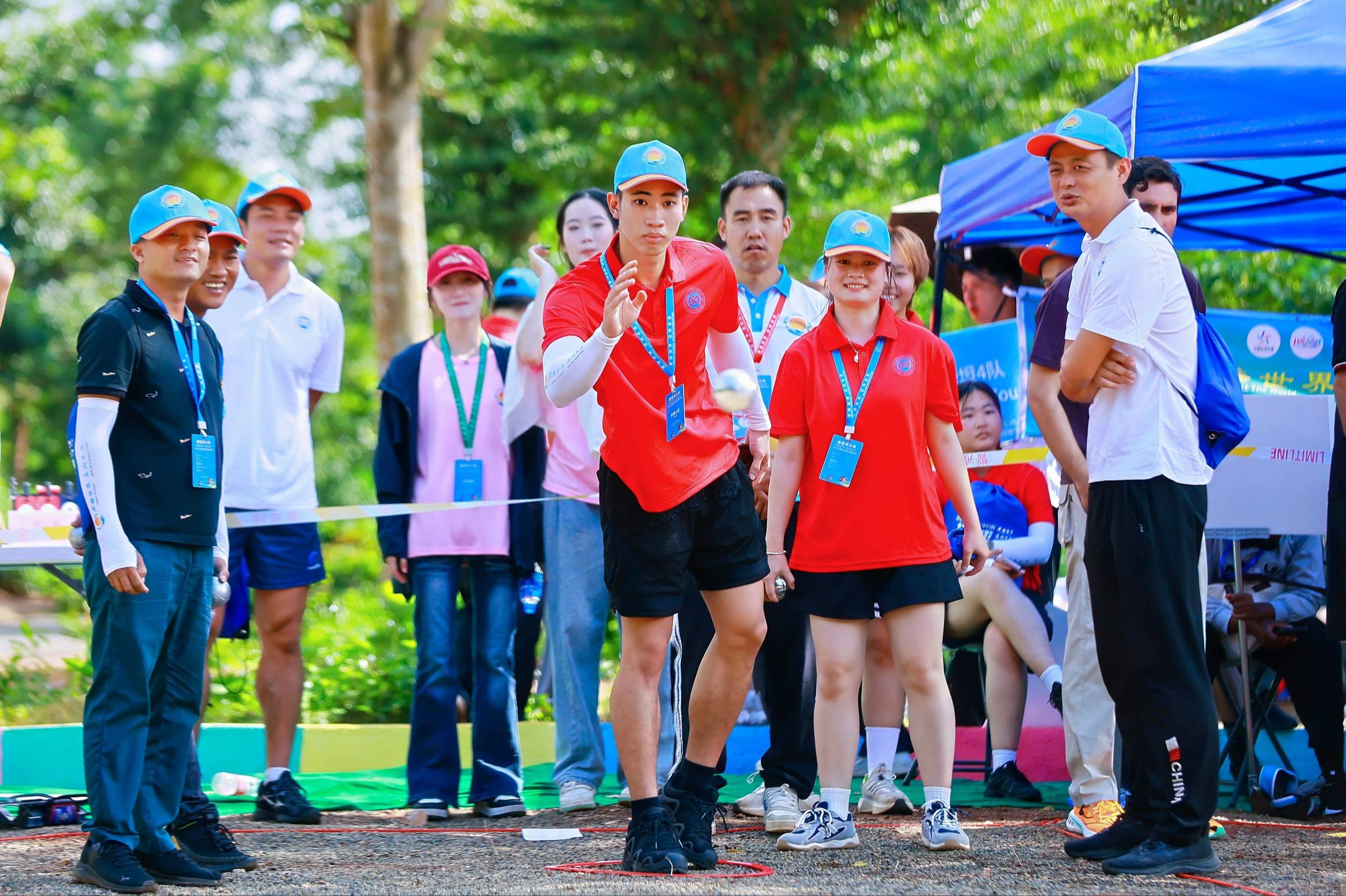基地落户即亮剑！海健学子出战2025年东盟+中日韩掷球友谊赛
